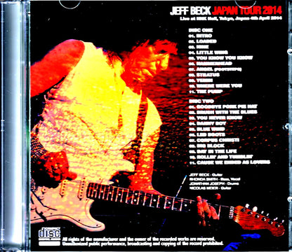 Jeff Beck/Tokyo,Japan 4.4.2014
