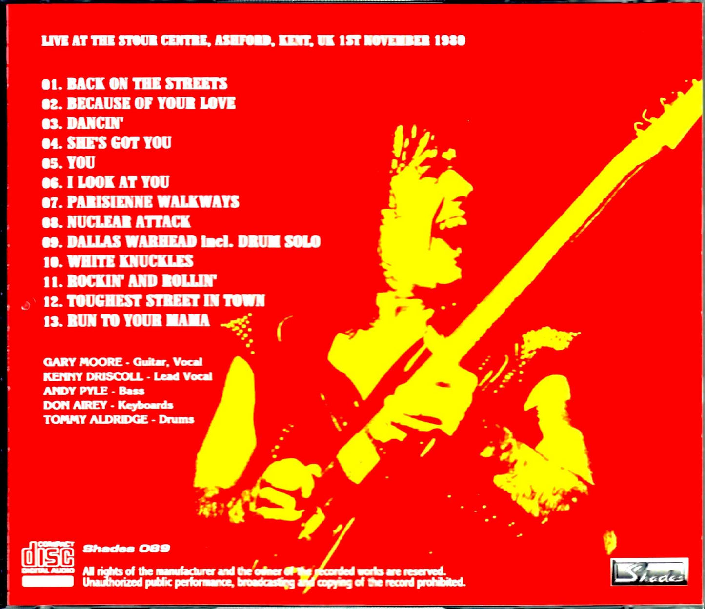 Gary Moore/UK 1980