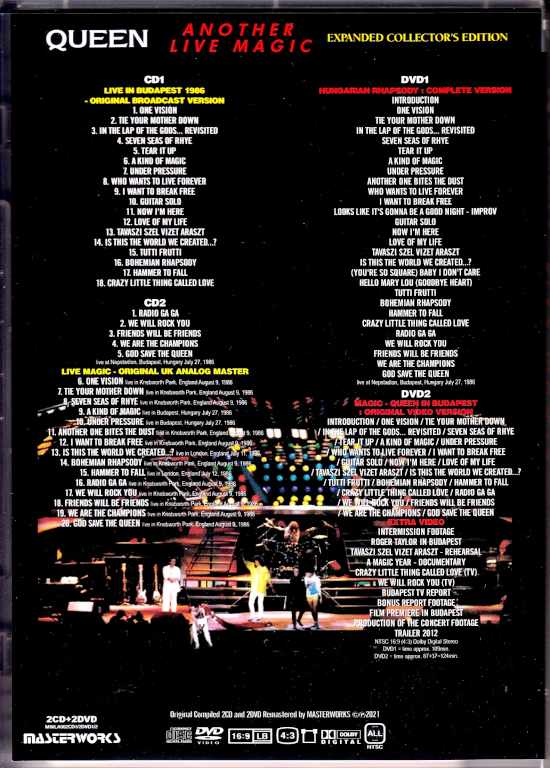 Queen/Live Magic Expanded Collector's Edition