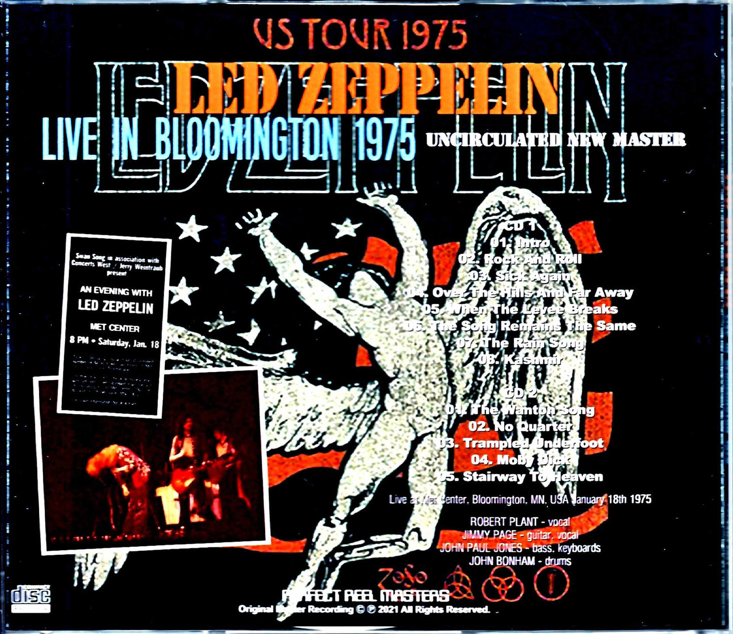Led Zeppelin/MN, USA 1975