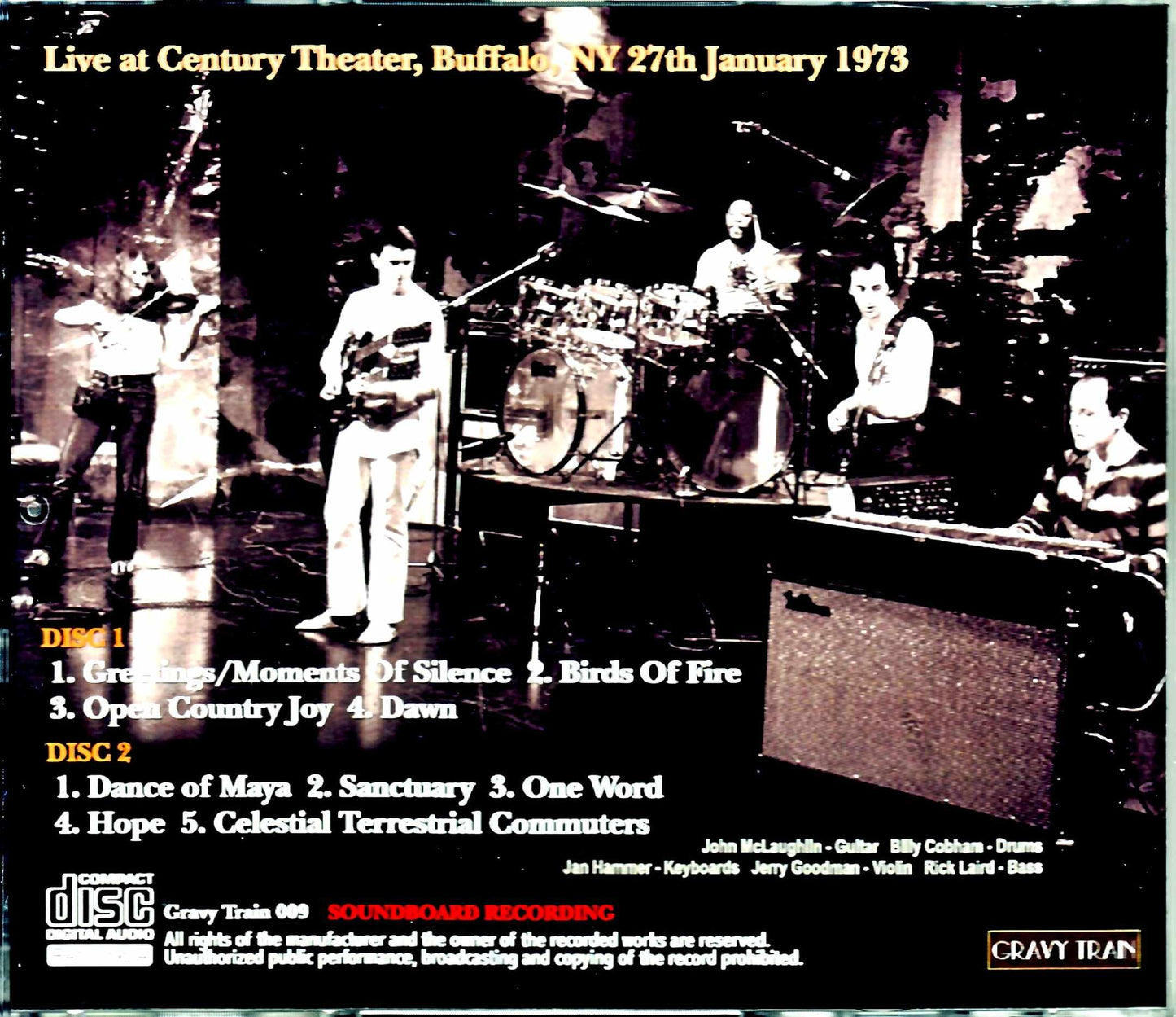 Mahavishnu Orchestra/NY,USA 1973