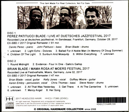 Children of the Light Danilo Perez,John Patitucci,Brian Blade/Germany 2017 2Days Complete