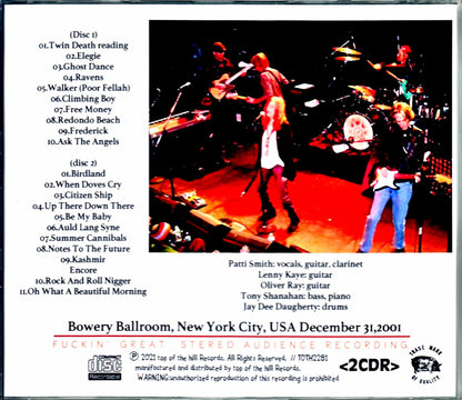 Patti Smith/NY,USA 2001