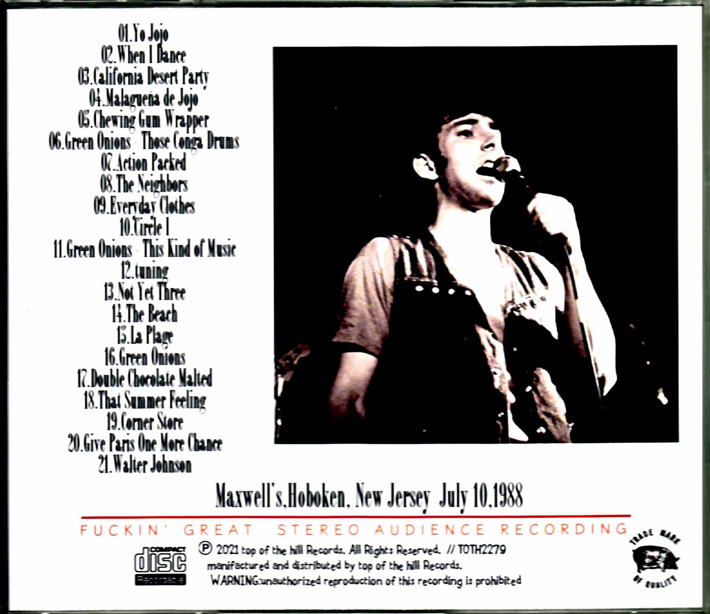 Jonathan Richman/NJ,USA 1988 Complete