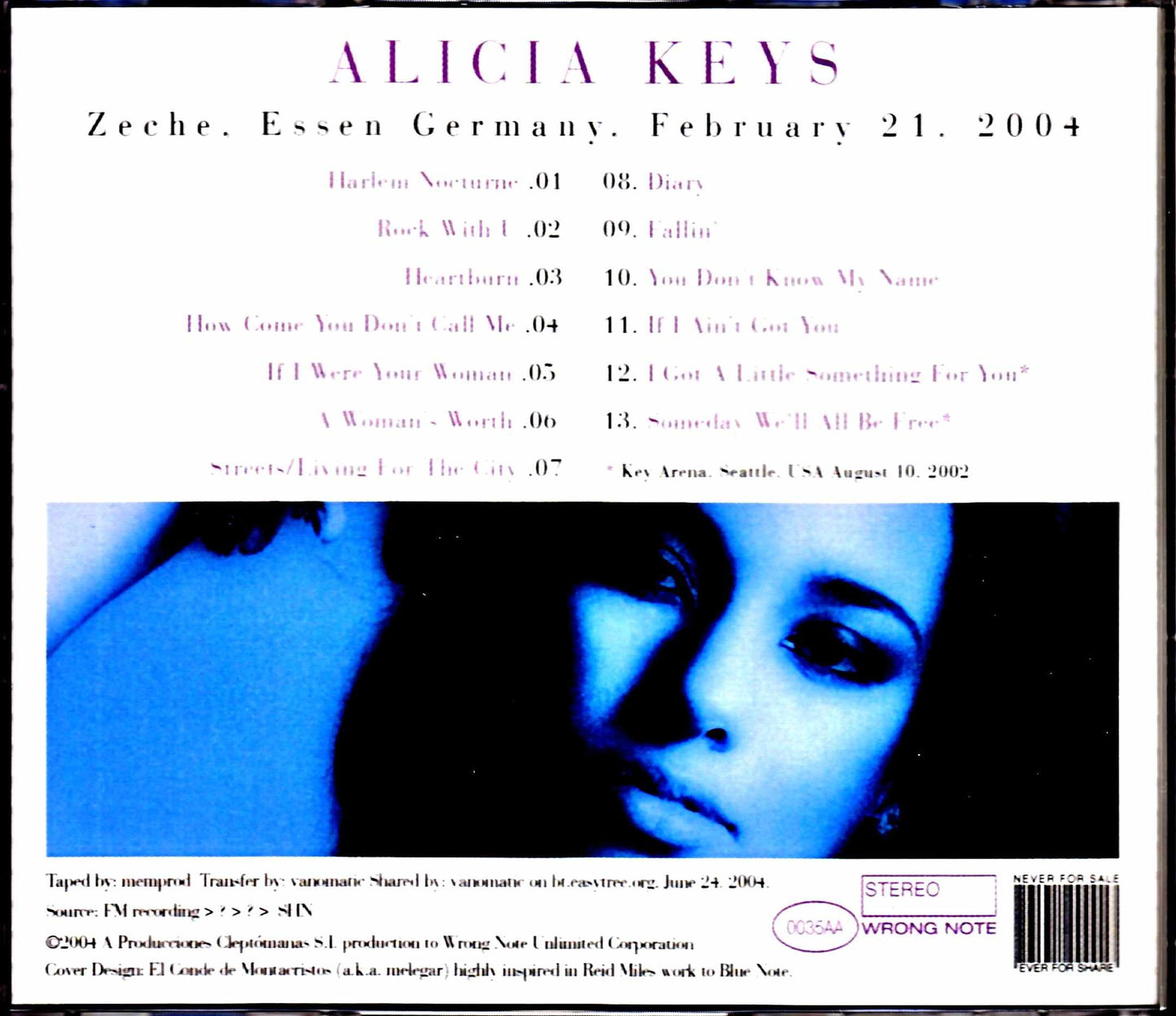 Alicia Keys/Germany 2004 & more