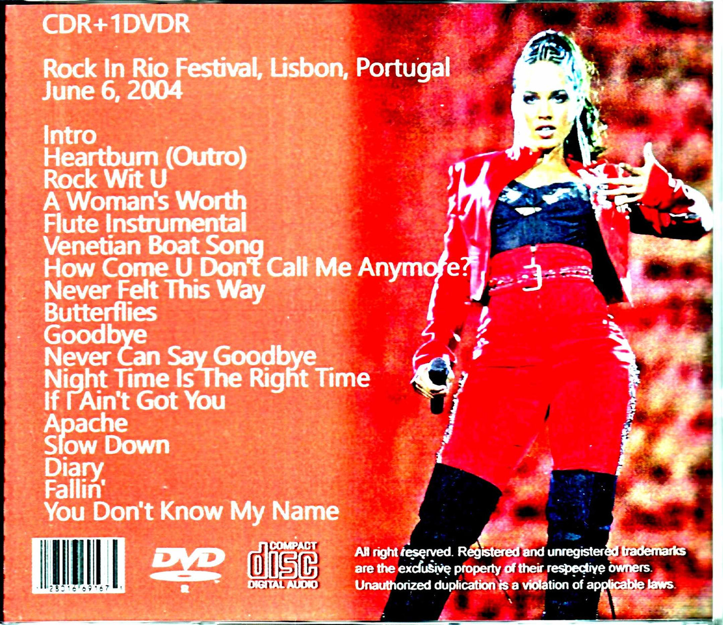 Alicia Keys/Portugal 2004 S&V