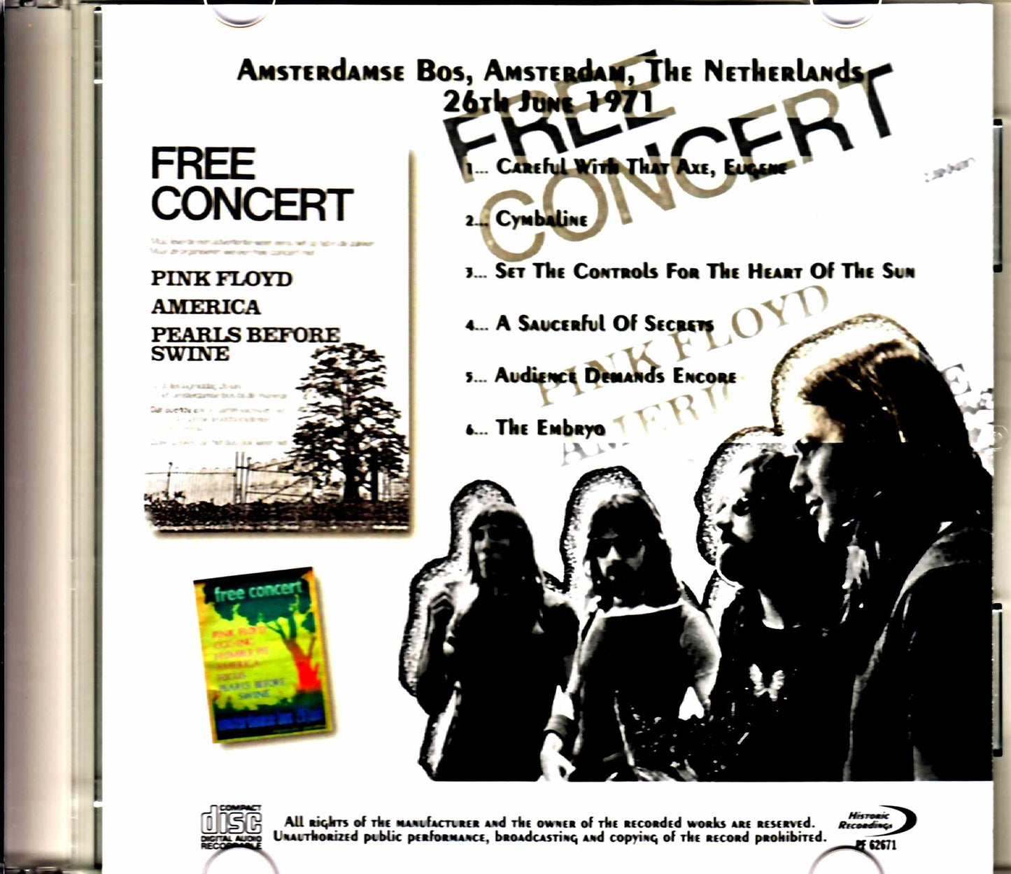 Pink Floyd/Netherlands 6.26.1971