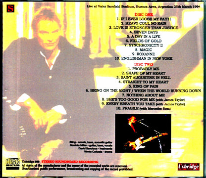 Sting/Argentina 1994
