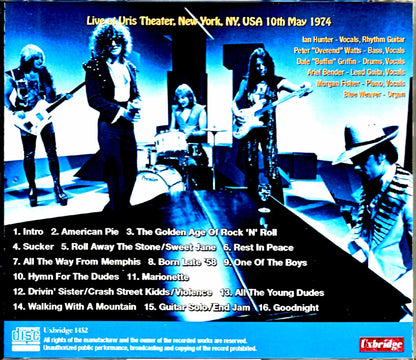 Mott the Hoople/NY, USA 1974