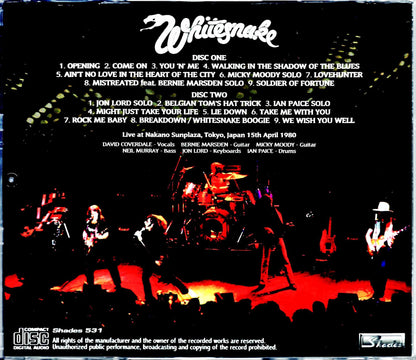 Whitesnake/Tokyo,Japan 4.15.1980 Complete