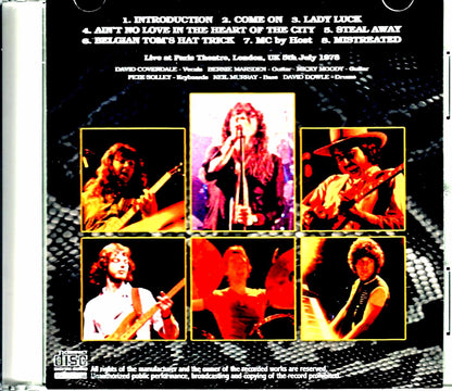 Whitesnake/London,UK 1978 FM Off Air Master