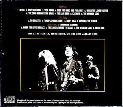 Led Zeppelin/MN, USA 1975 & more