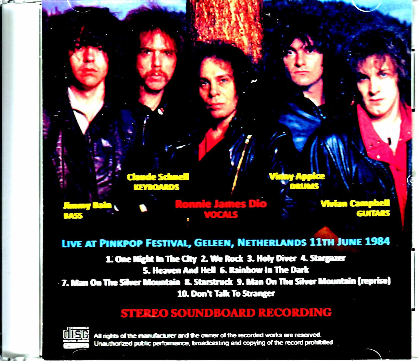 Dio/Netherlands 1984