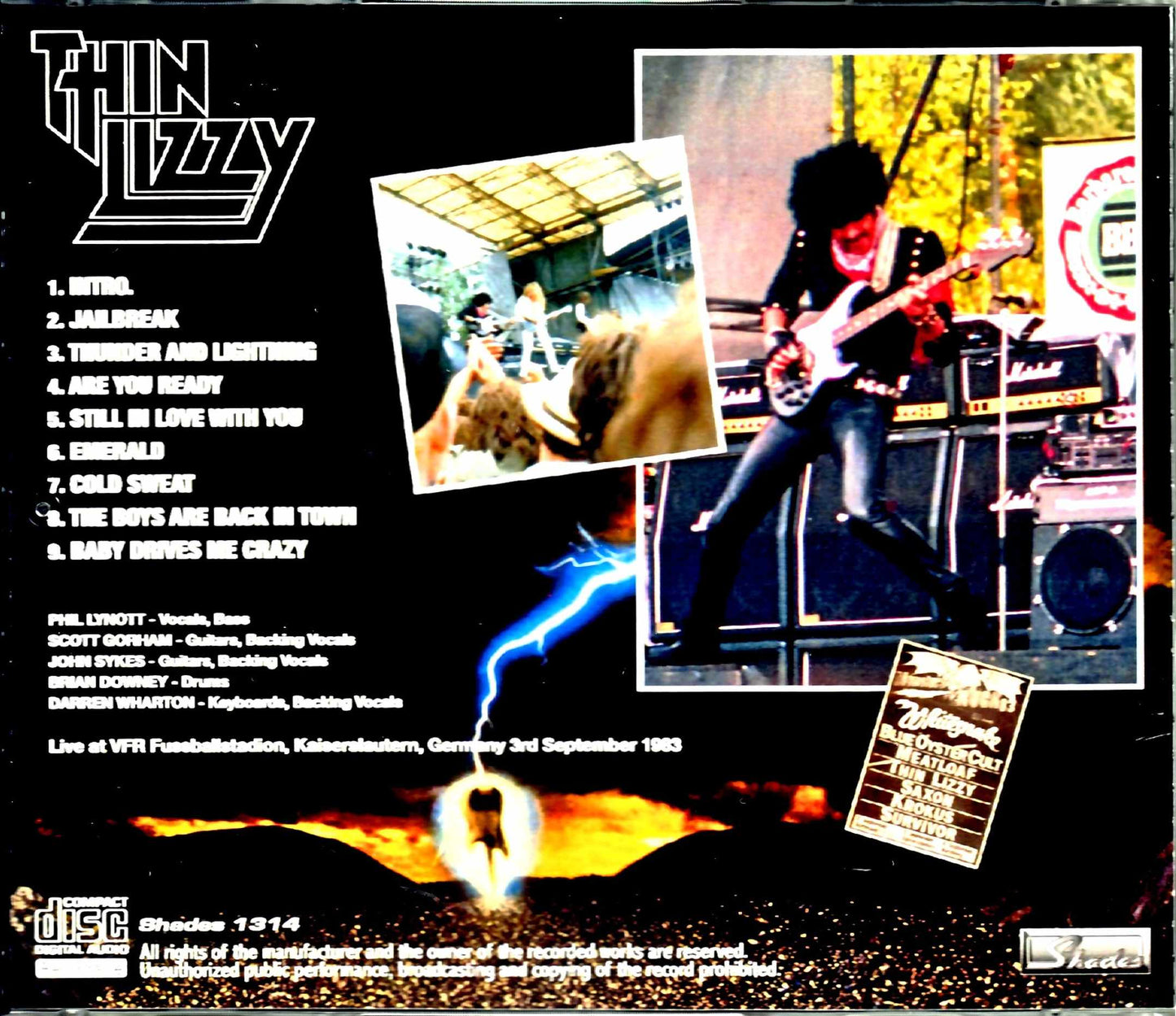 Thin Lizzy/Germany 9.3.1983