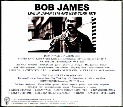 Bob James,Hiram Bullock/Tokyo,Japan 1978 & more