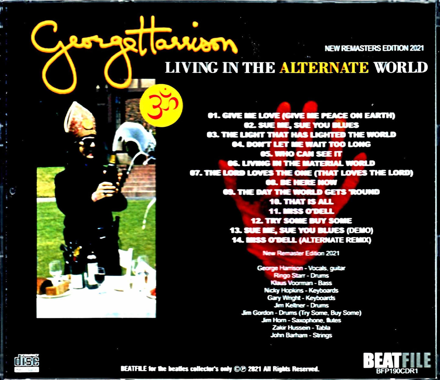 George Harrison/Living in the World Alternate Mix