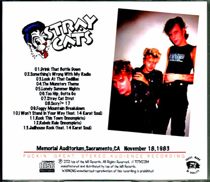 Stray Cats/CA,USA 11.18.1983