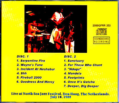 Santana, Wayne Shorter/Netherlands 1988