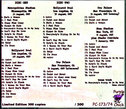 Beatles/North American Tour Collection Aug 1965 - Jan 1966
