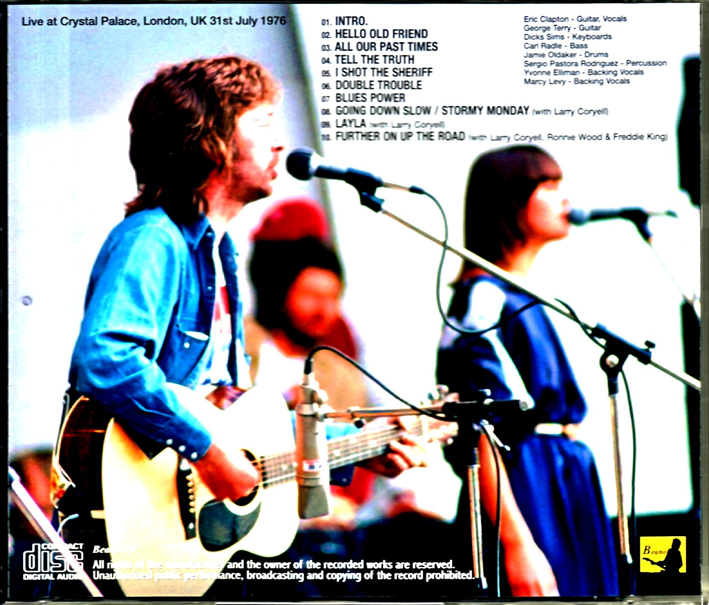Eric Clapton/London,UK 1976 Upgrade