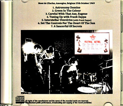 Pink Floyd/Belgium 1969 Unprocessed Master