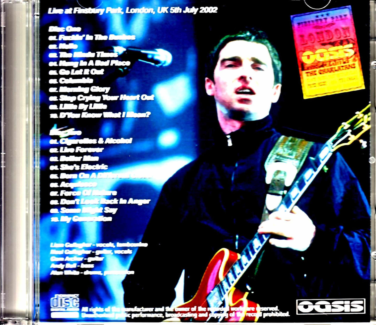 Oasis/London,UK 7.5.2002