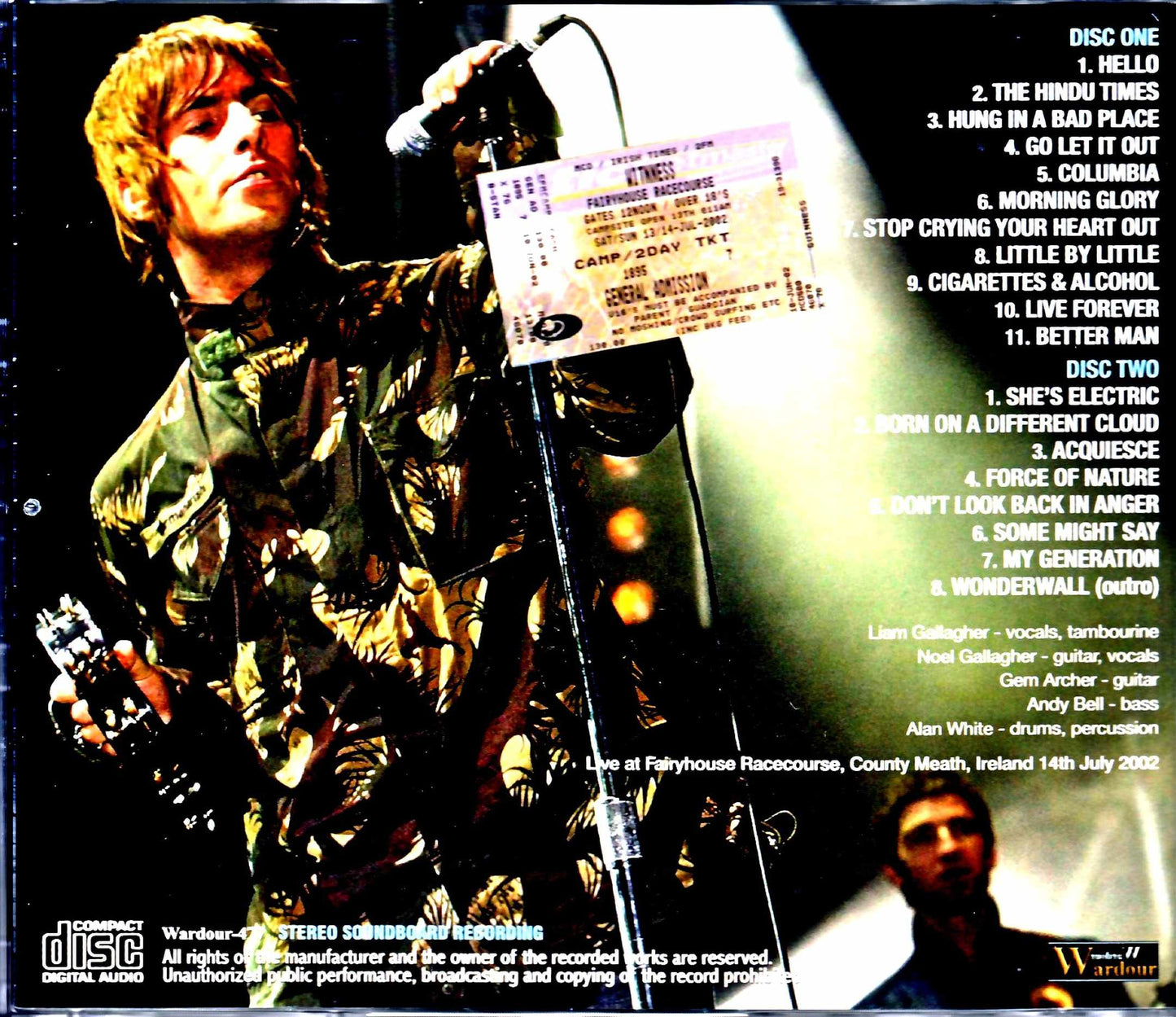 Oasis/Ireland 2002