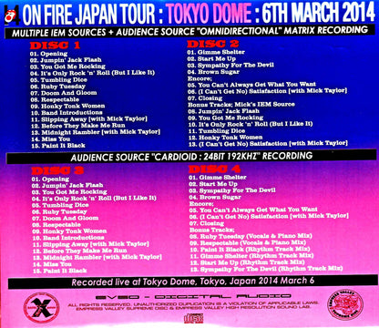 Rolling Stones/Last day of Tokyo Dome performance 2014 Tokyo,Japan 3.6.2014 IEM Matrix 2Source