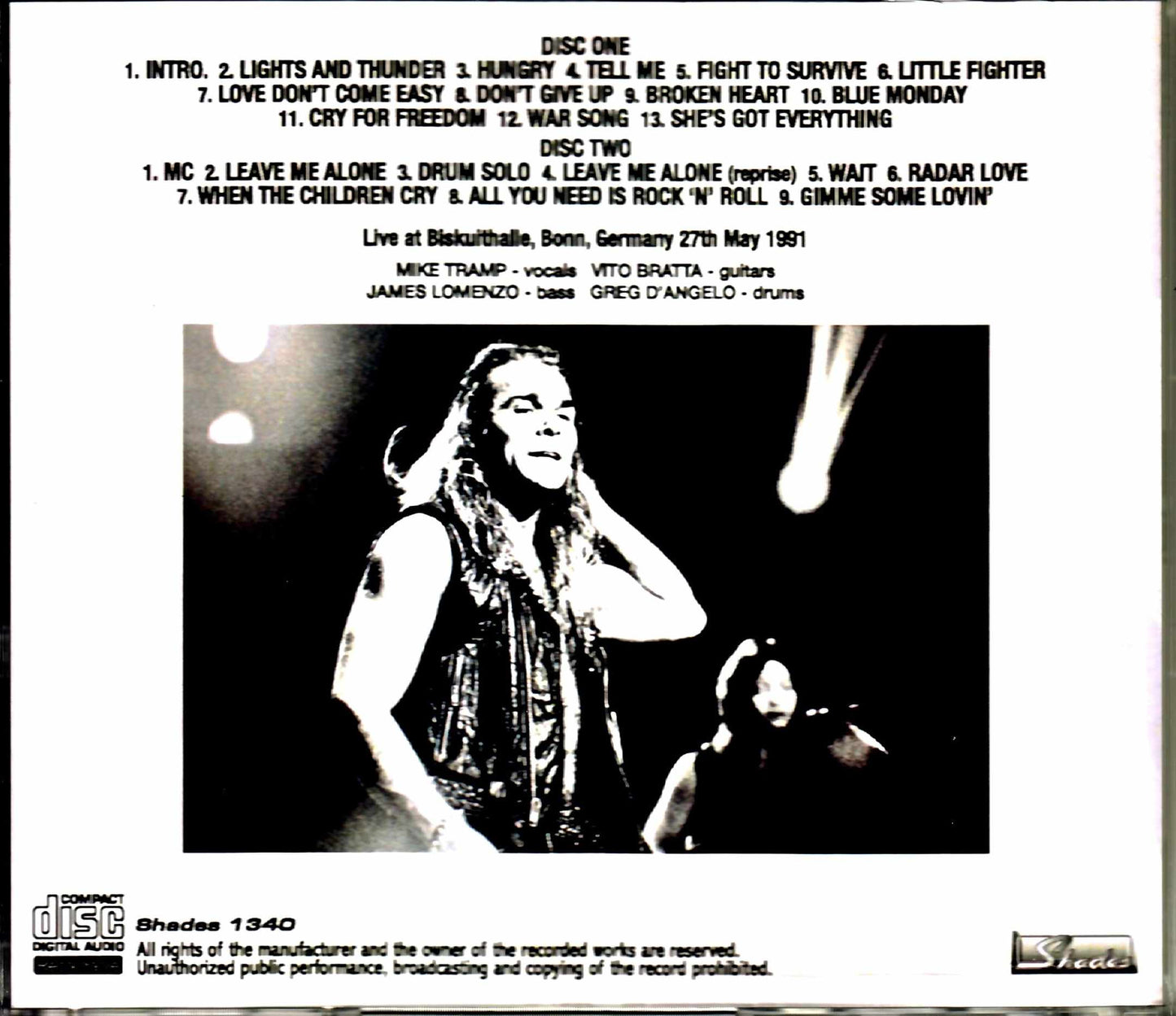 White Lion/Germany 1991