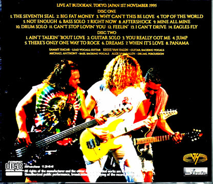 Van Halen/Tokyo,Japan 11.1.1995