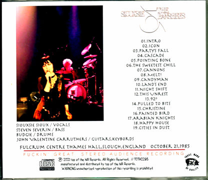 Siouxsie & the Banhees/England,UK 1985