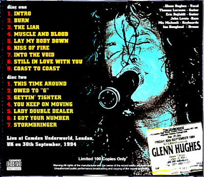 Glenn Hughes/London,UK 1994