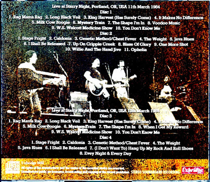 The Band/OR,USA 1984 2Days