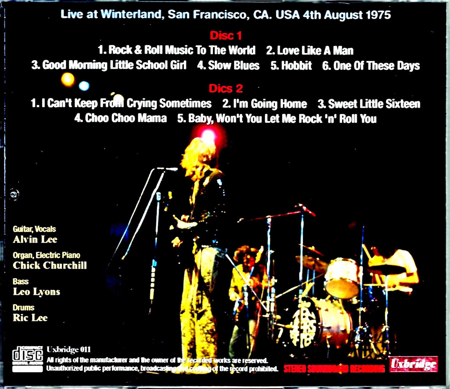 Ten Years After/CA,USA 1975