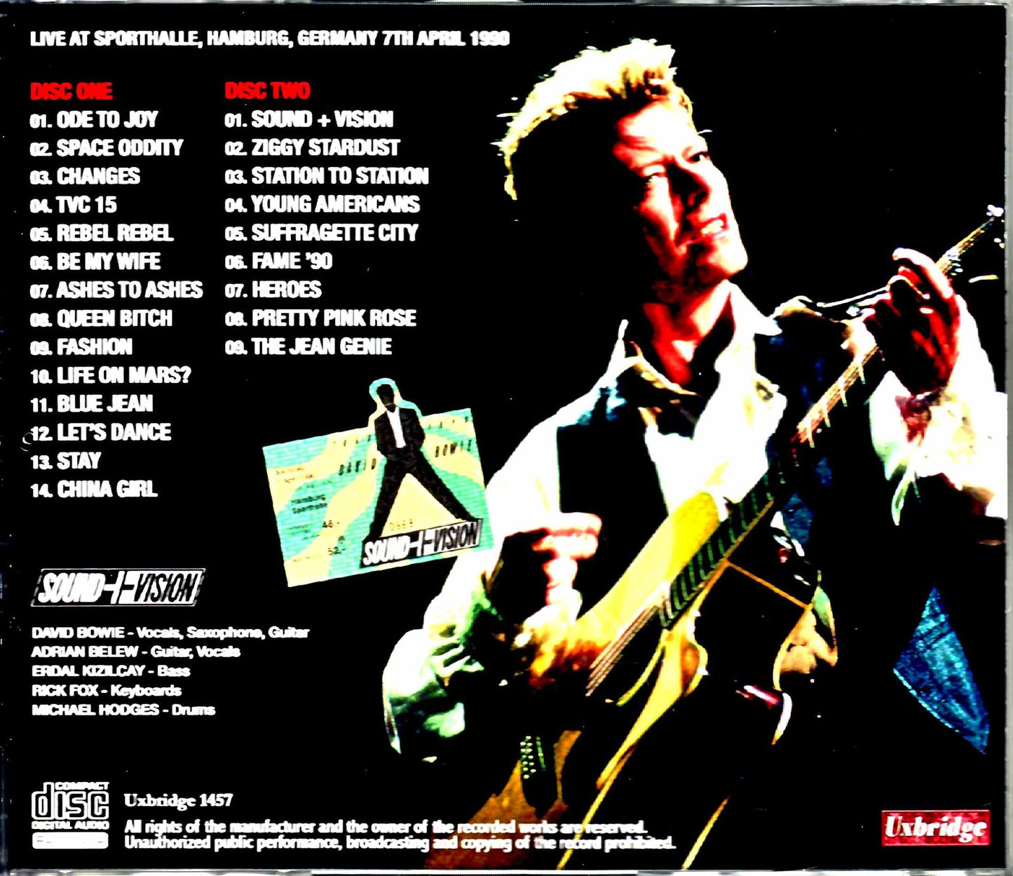 David Bowie/Germany 4.7.1990