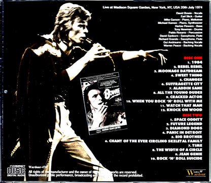 David Bowie/NY,USA 7.20.1974 New Source