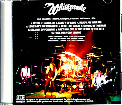 Whitesnake/Scotland,UK 1984 Remaster
