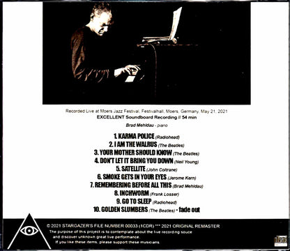 Brad Mehldau/Playing the Beatles Germany 2021