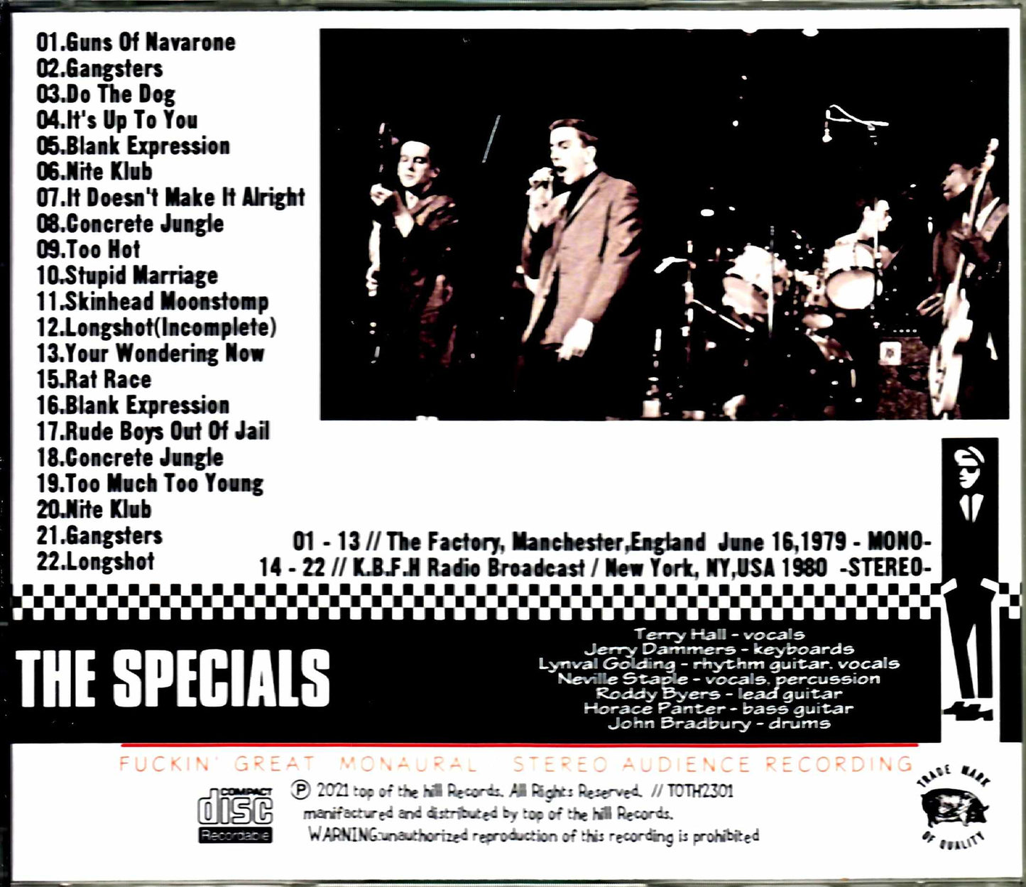 Specials/NY,USA 1980 & more