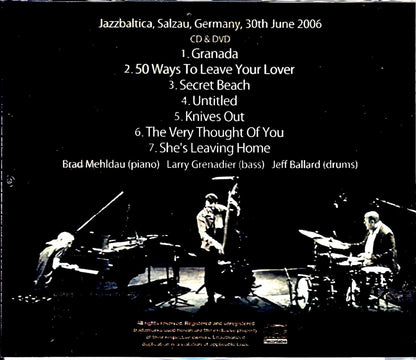 Brad Mehldau Trio/Germany 2006 S & V 2021 Digital Remaster
