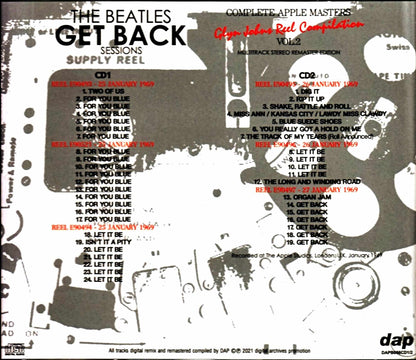 Beatles/Get Back Session Glyn Johns Reel Compilation Vol.2