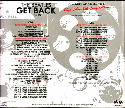 Beatles/Glyn Johns Reel Compilation Vol.4