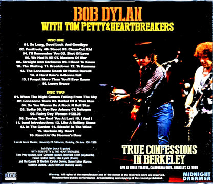 Bob Dylan,Tom Petty & Heartbreakers/CA,USA 1986 Complete