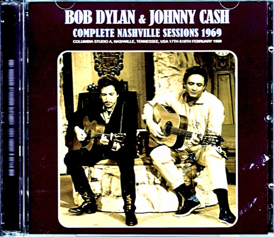 Bob Dylan,Johnny Cash/TN,USA 1969 Complete Sessions