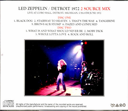 Led Zeppelin/MI,USA 1972 2Source Mix