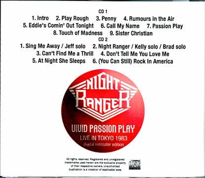 Night Ranger/Tokyo,Japan 12.13.1983