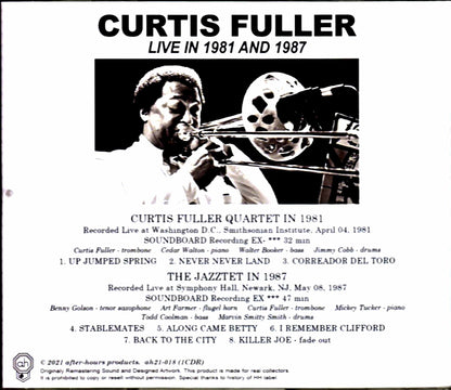 Curtis Fuller Quartet,Cedar Walton/WA,USA 1981 & more