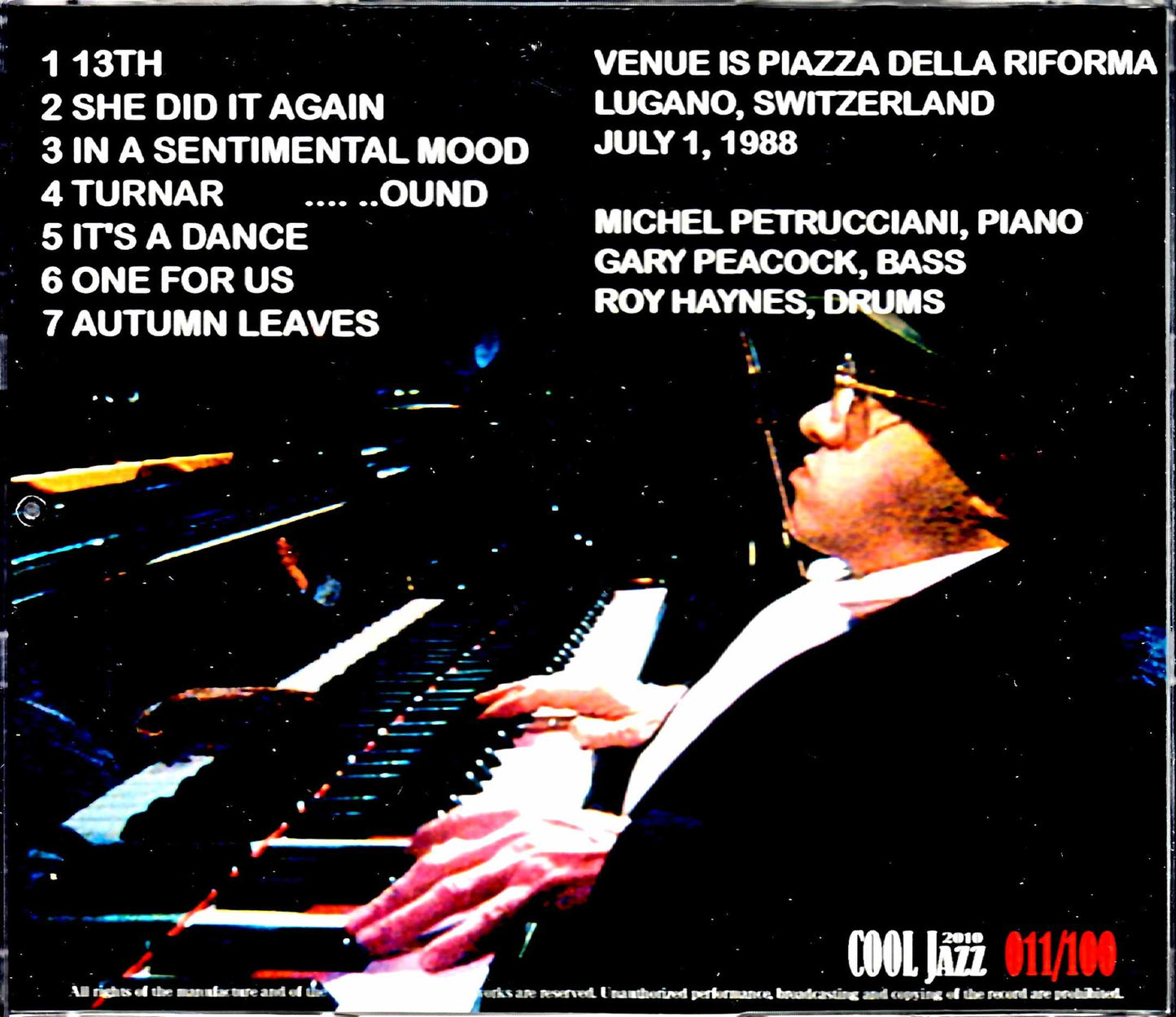 Michel Petrucciani/Switzerland 1988