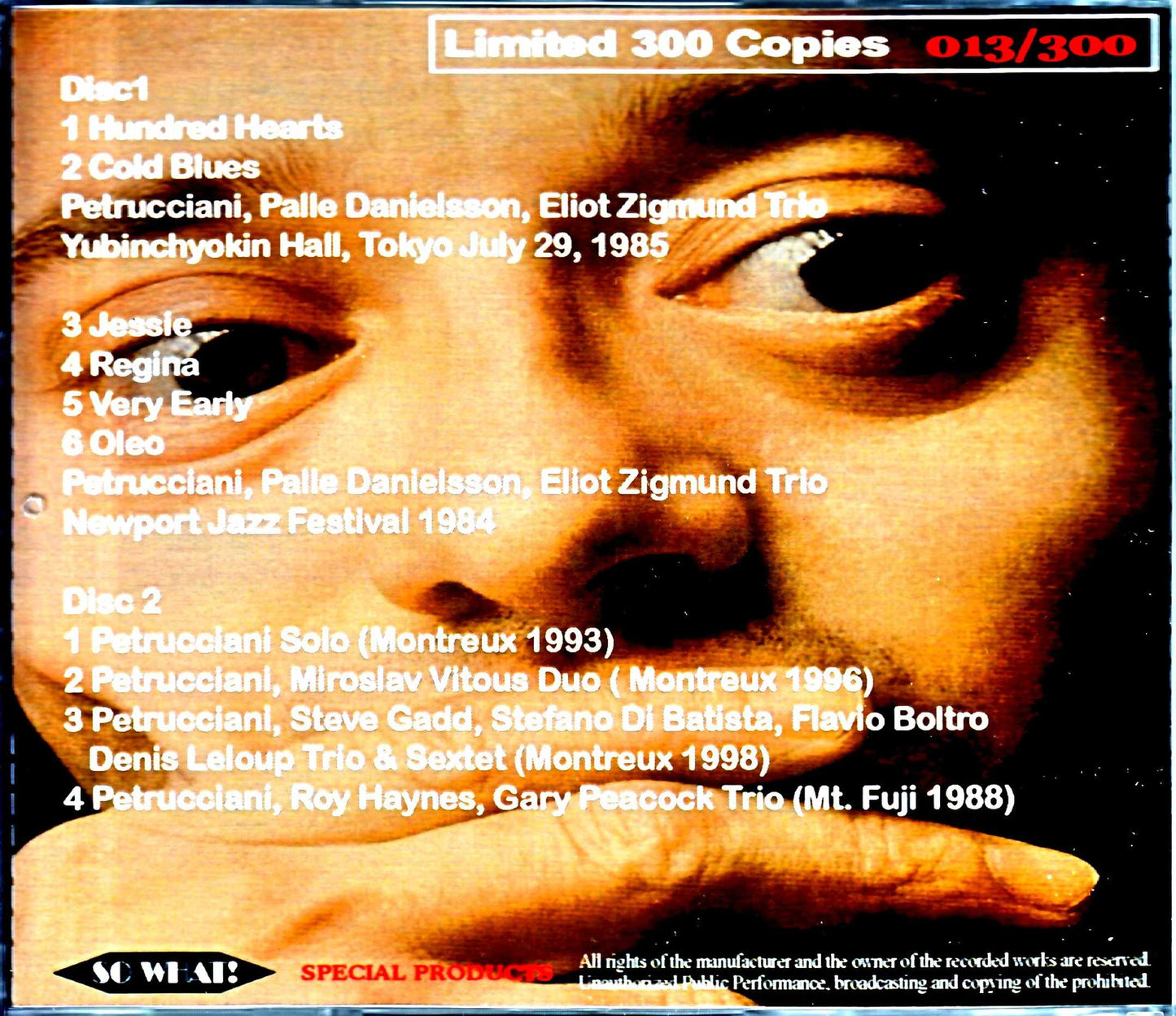 Michel Petrucciani/Tokyo,Japan 1985 & more