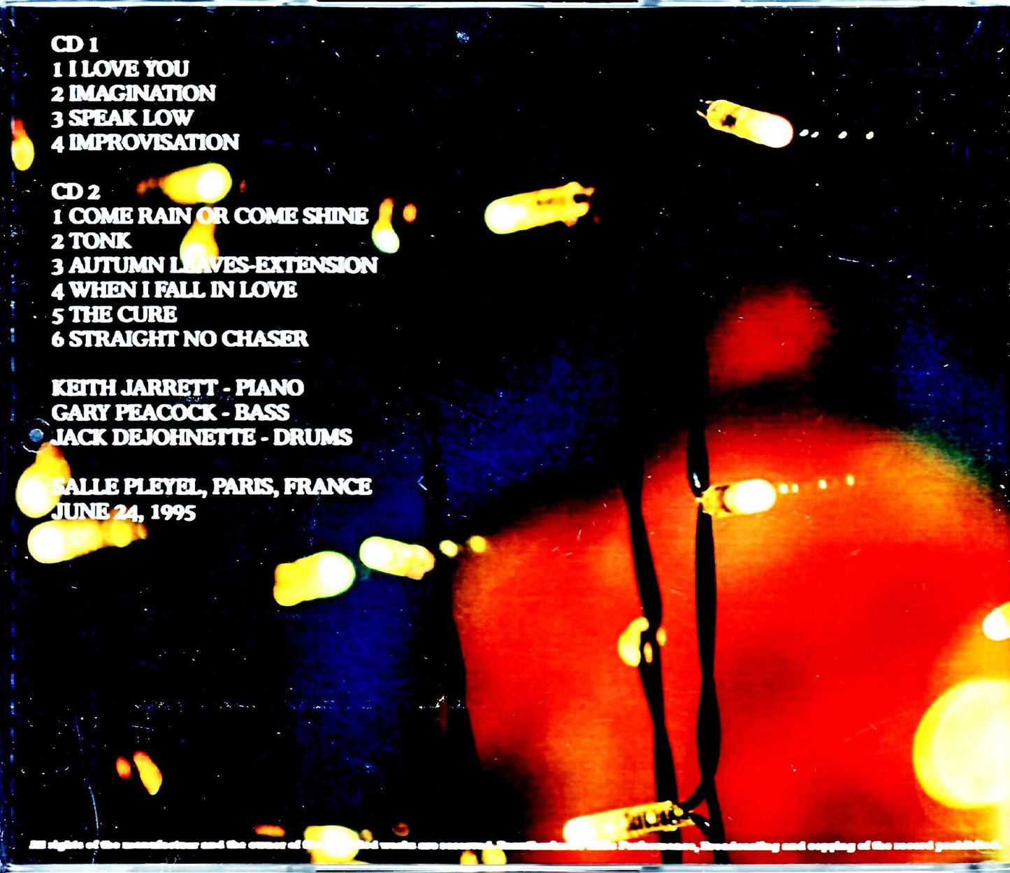 Keith Jarrett Trio/France 6.24.1995